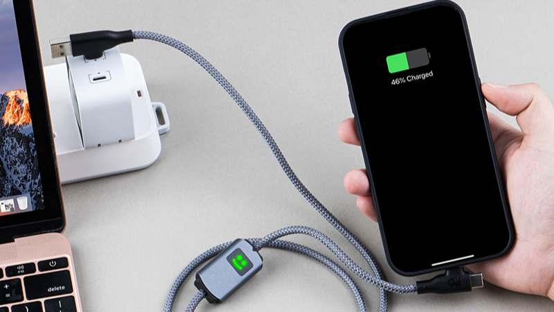 Charge rapide d'un smartphone